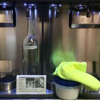 wine dispenser enomatic cleaning FAQ