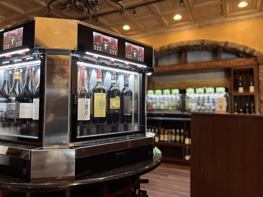 Enomatic wine dispenser_wine bar